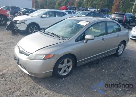 2006 Honda Civic Ex из США, поврежденный, VIN JHMFA16856S002218